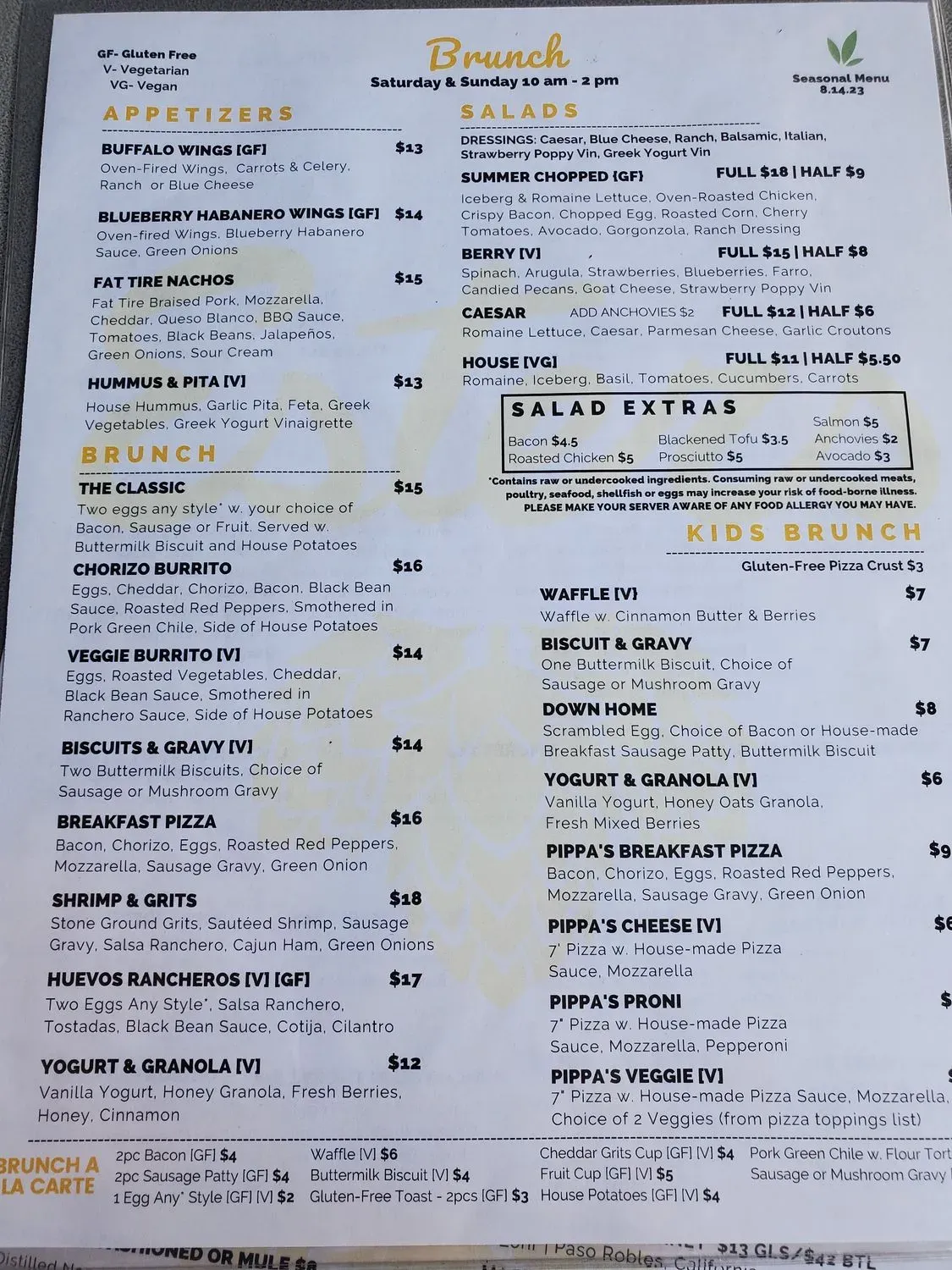 Menu 4