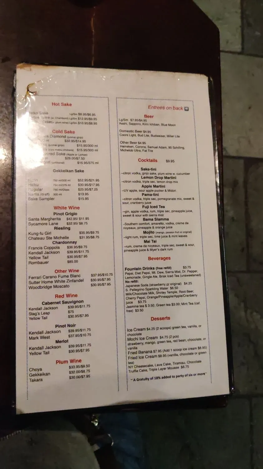 Menu 4