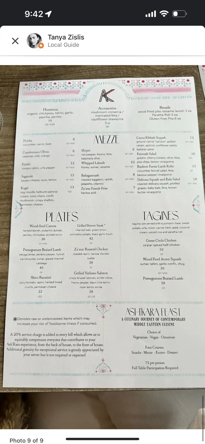 Menu 6