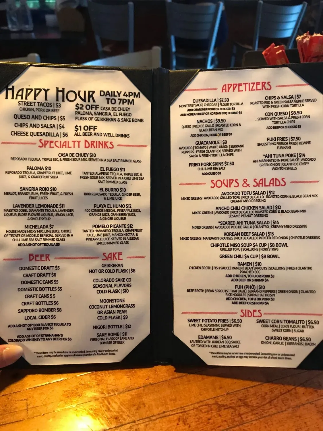 Menu 6