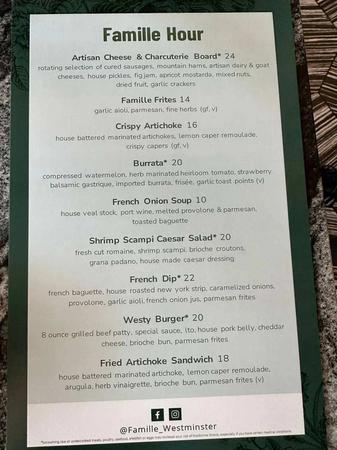 Menu 4