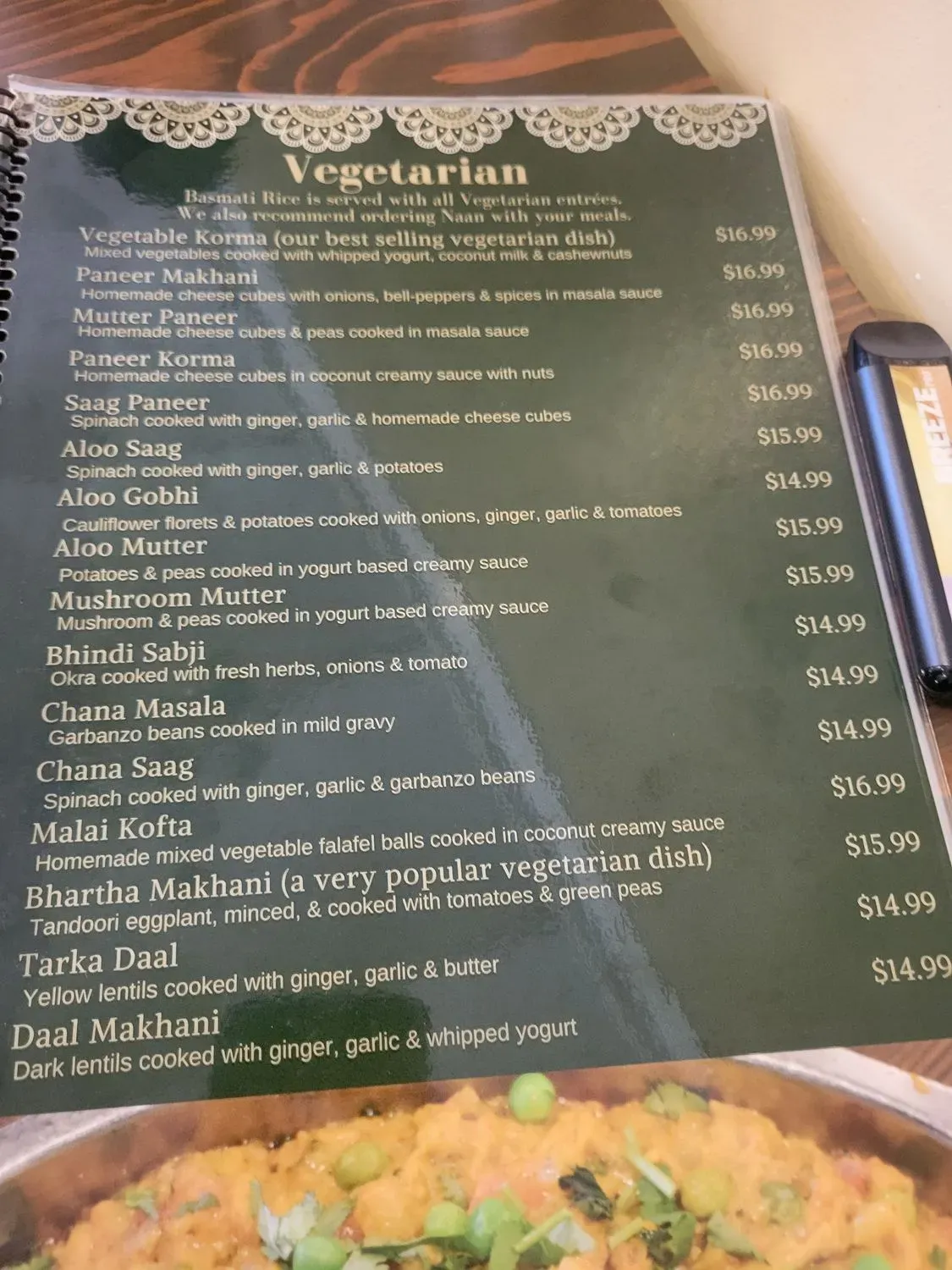 Menu 6