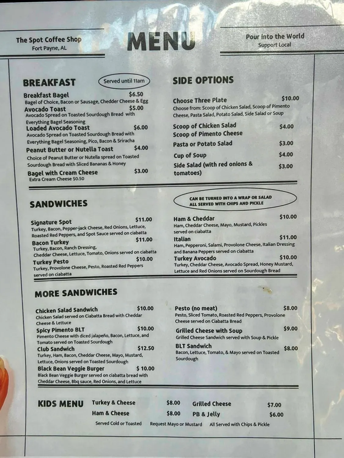 Menu 6