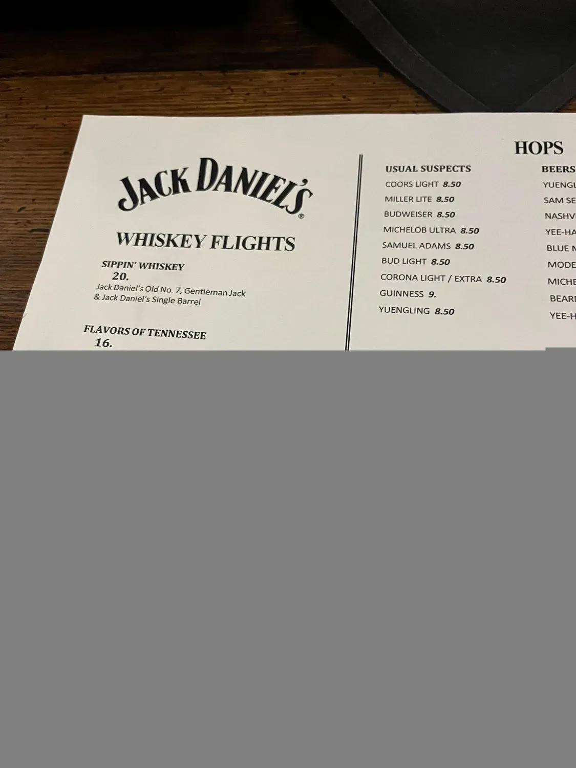 Menu 6