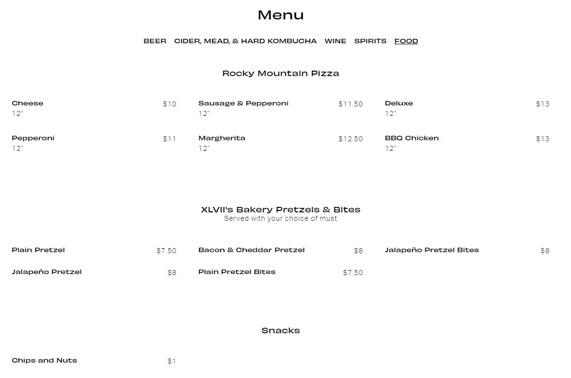 Menu 6