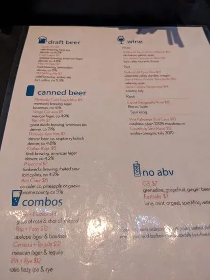 Menu 6