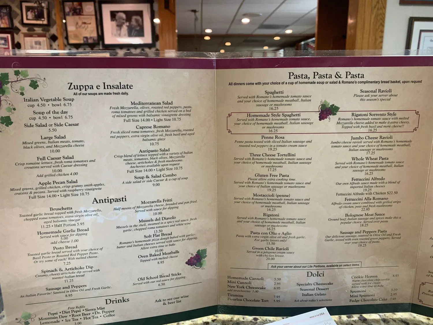 Menu 4