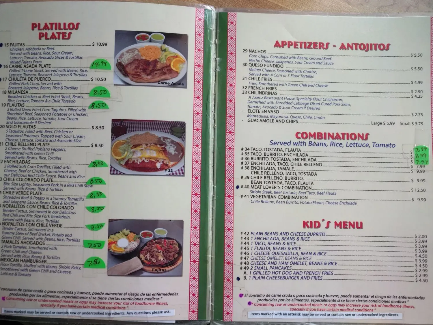 Menu 6