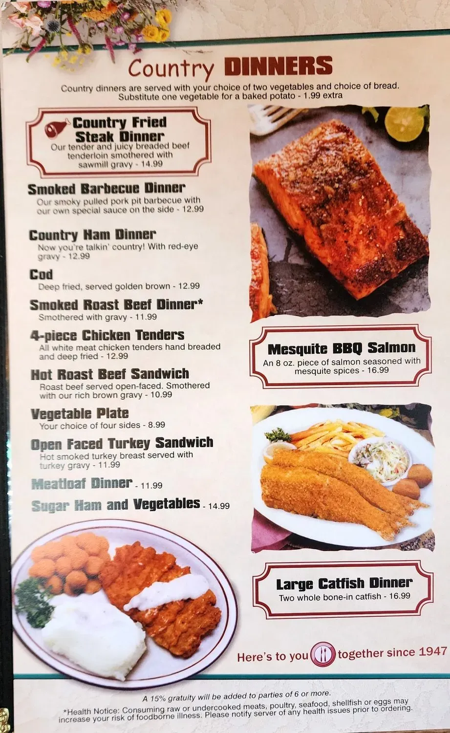 Menu 6