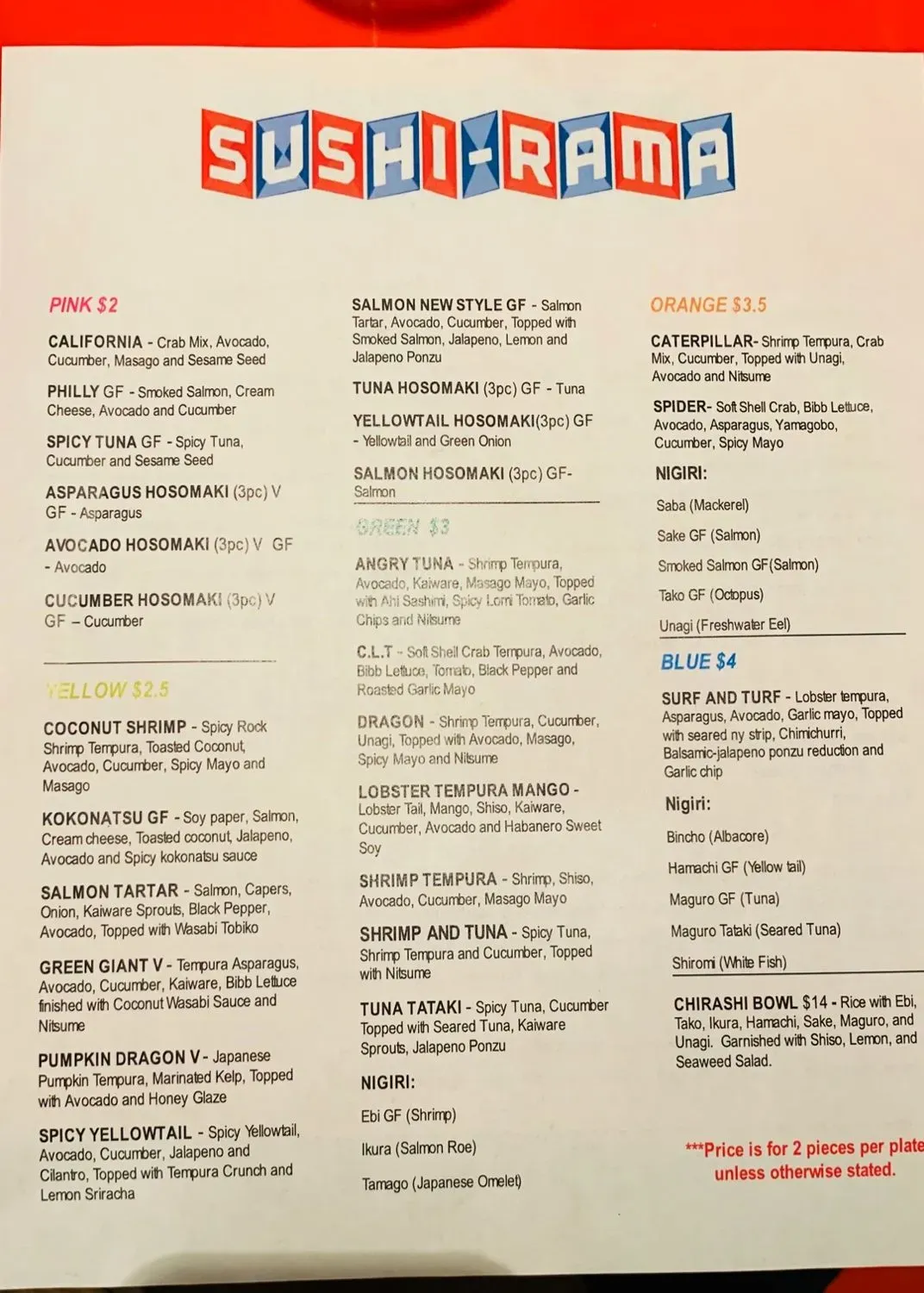 Menu 4