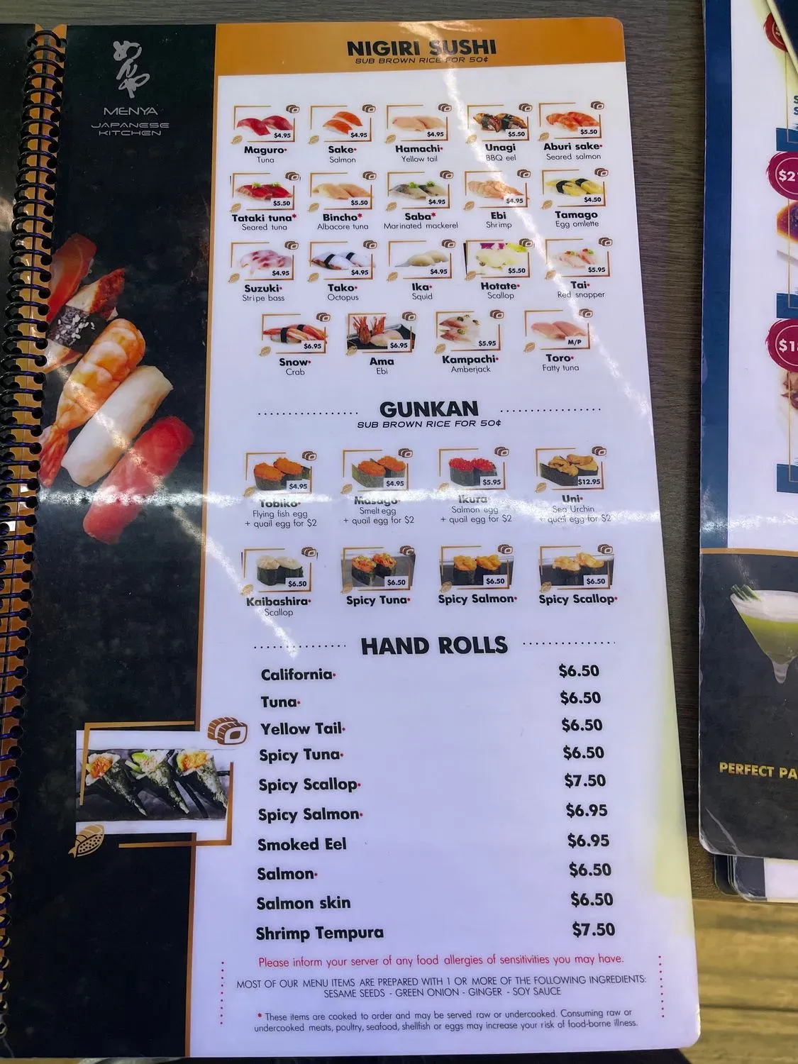 Menu 4