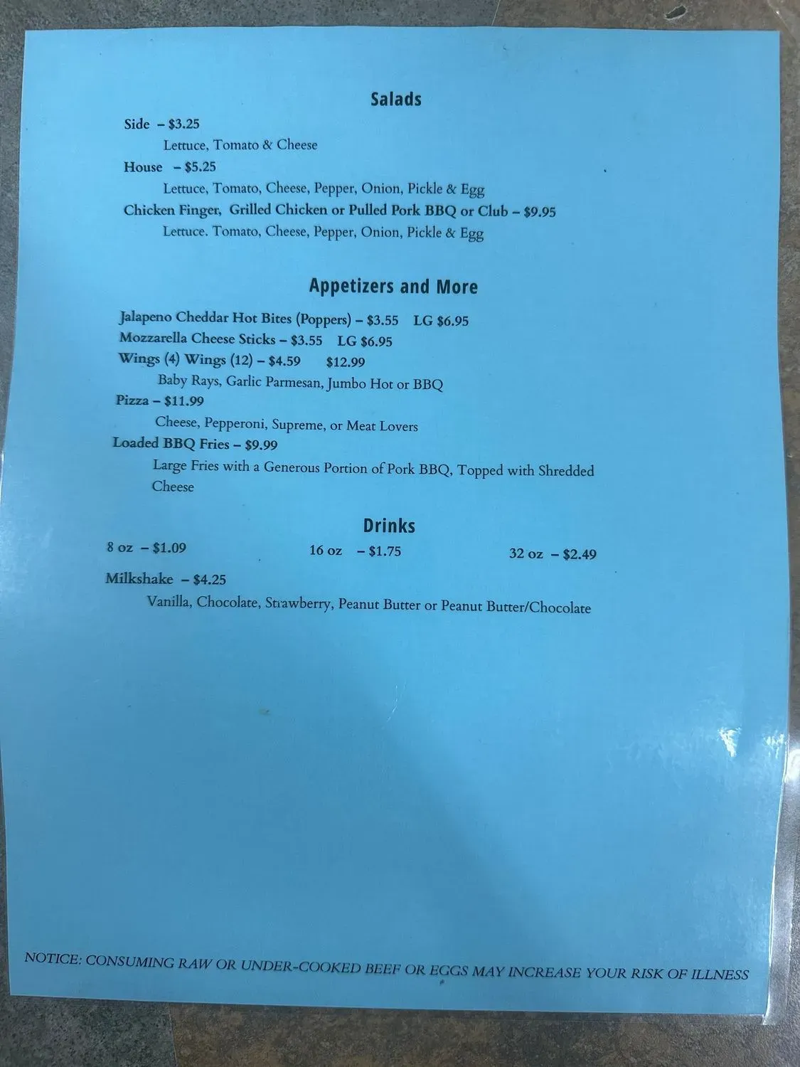 Menu 4