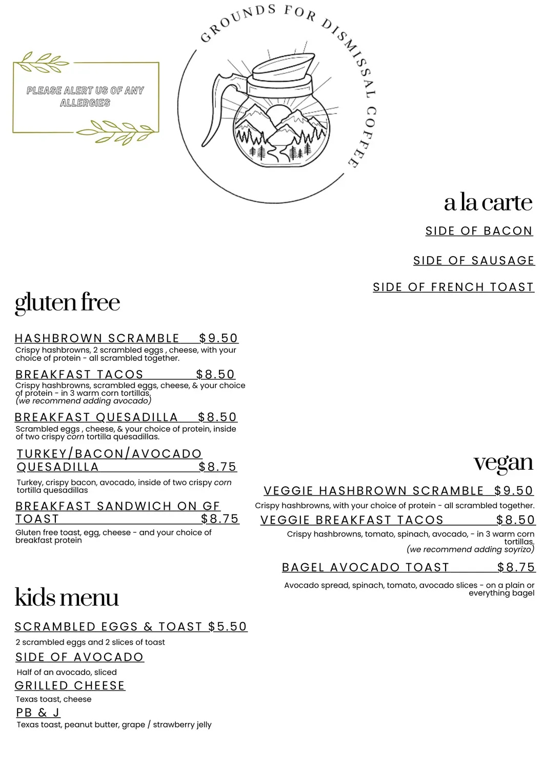 Menu 4