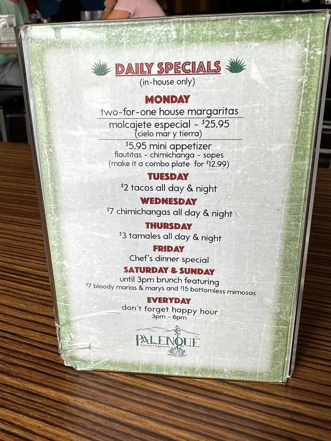 Menu 3