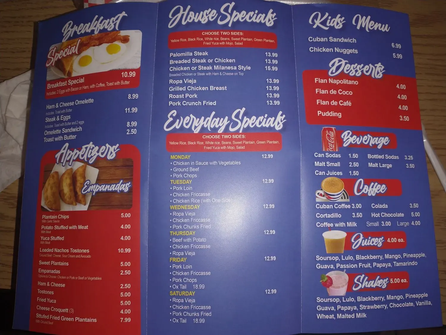 Menu 4