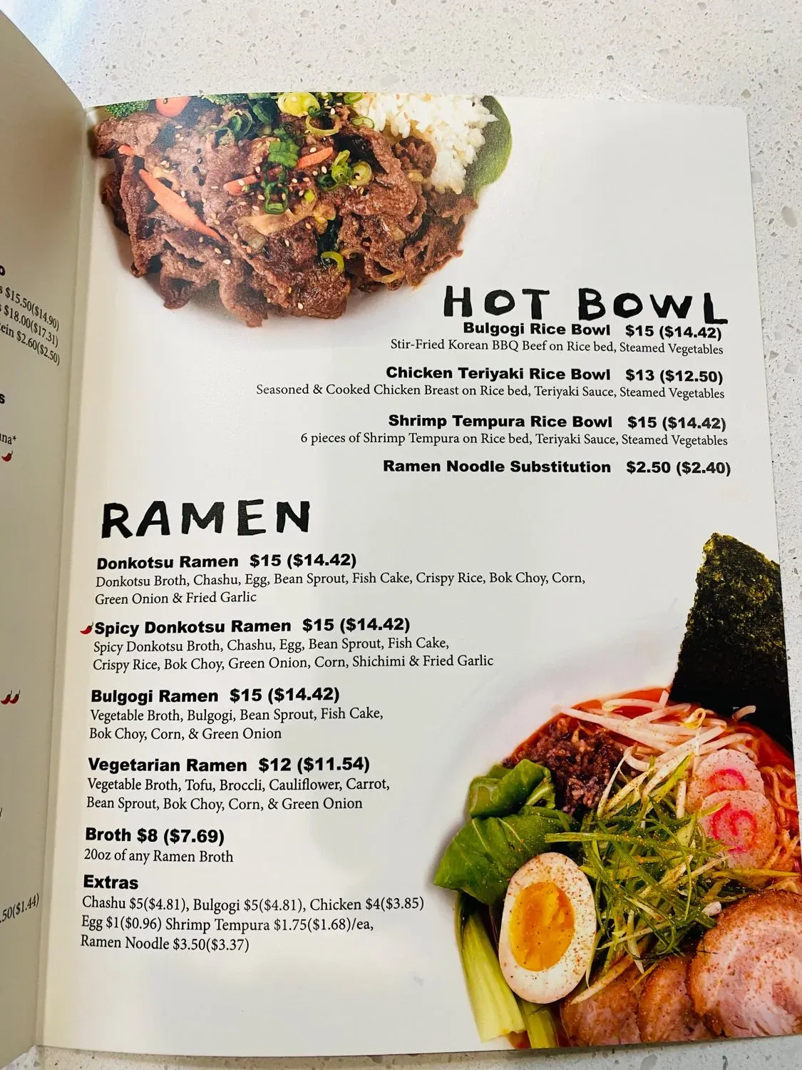 Menu 6