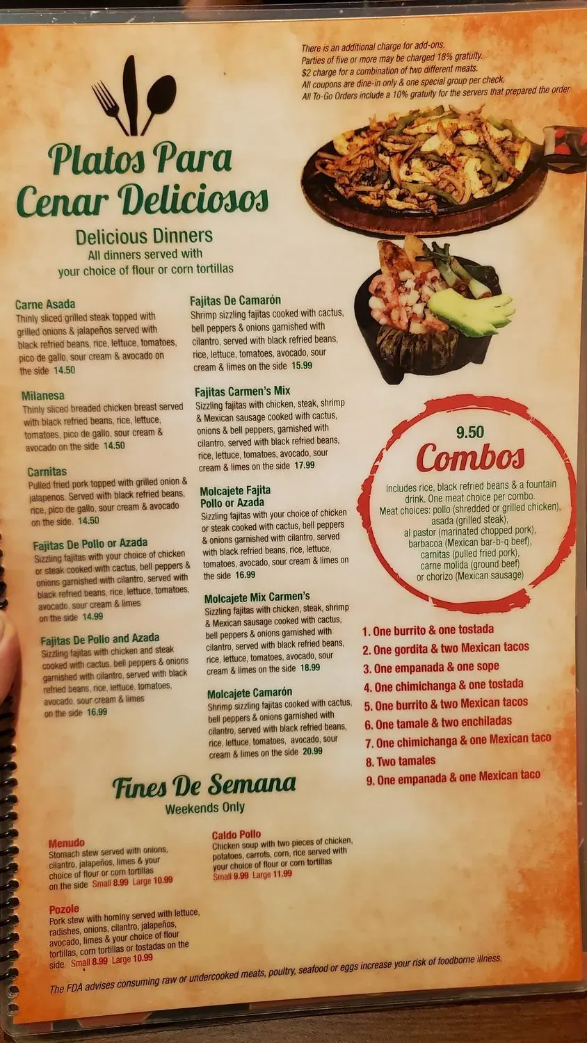 Menu 4