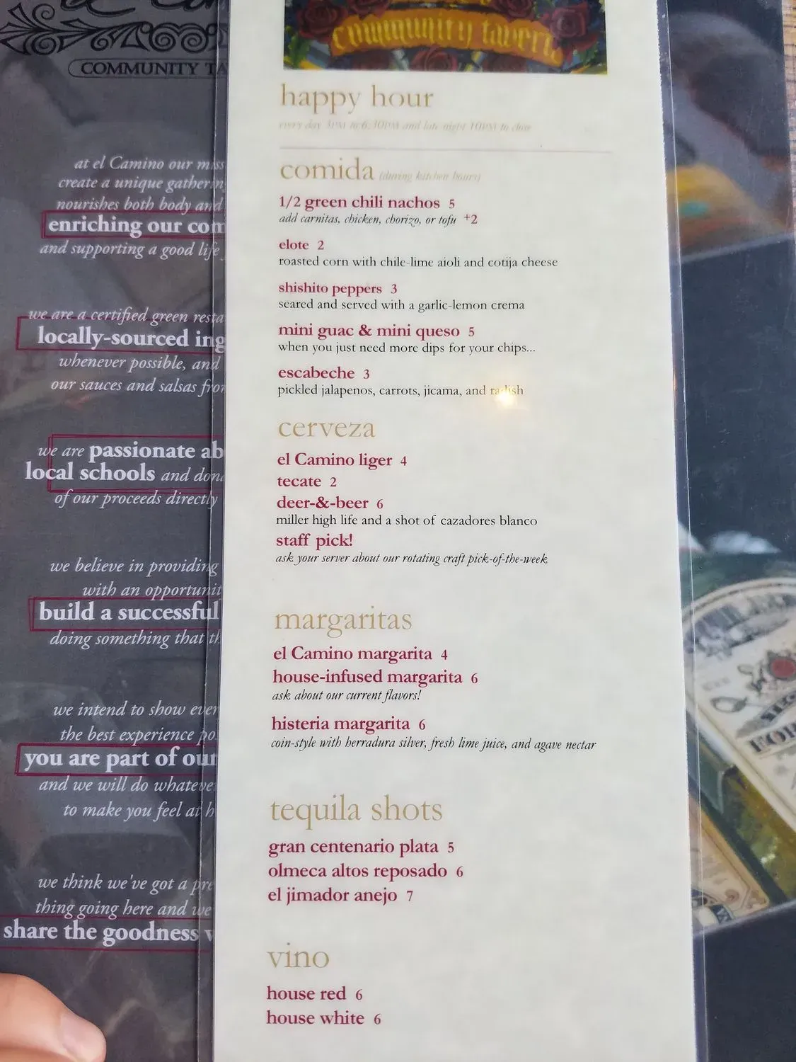 Menu 3