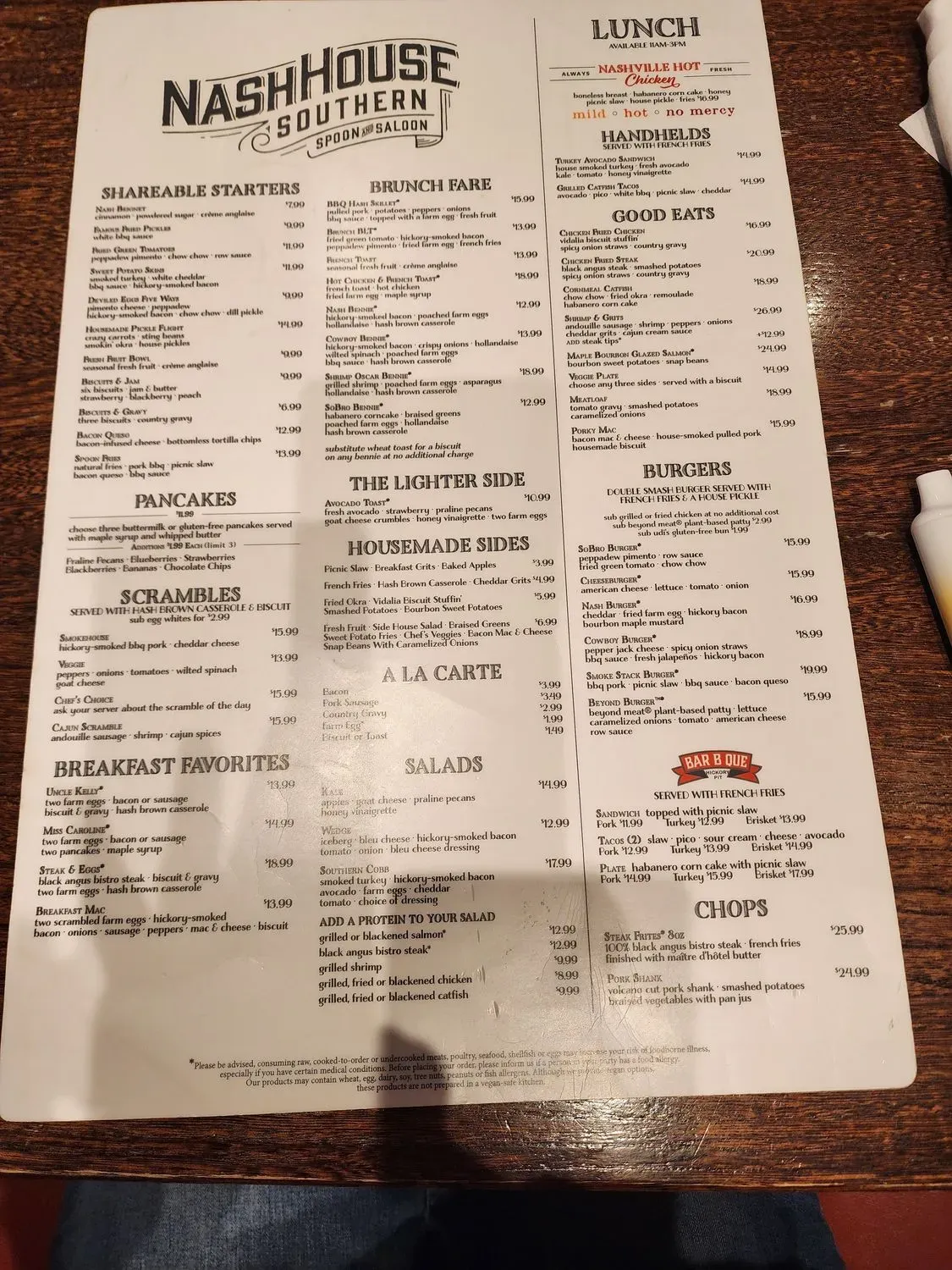 Menu 4