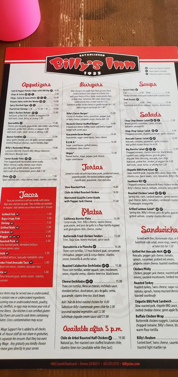 Menu 3