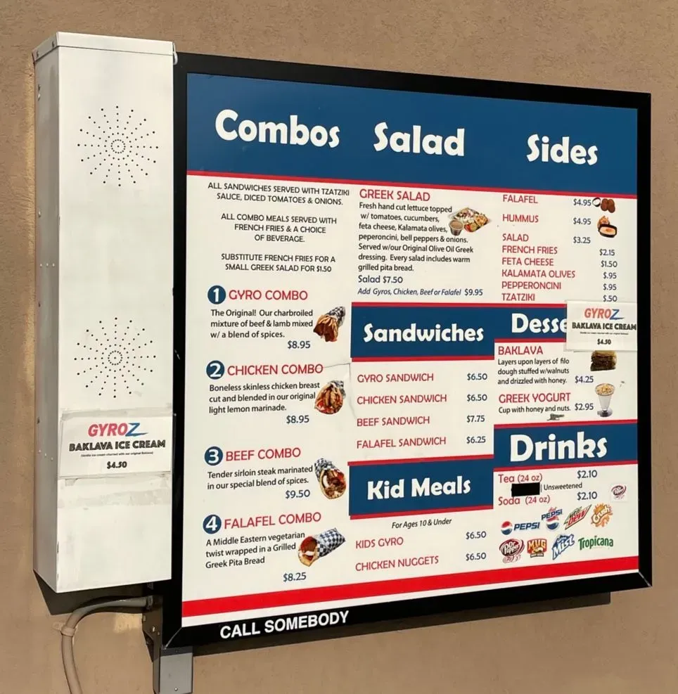 Menu 4