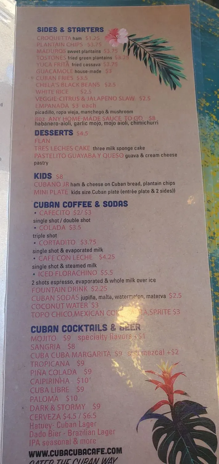 Menu 3