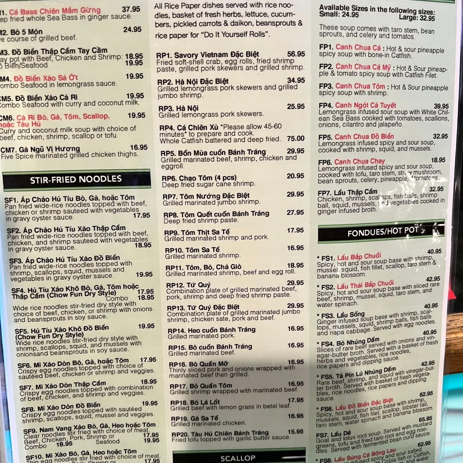 Menu 3