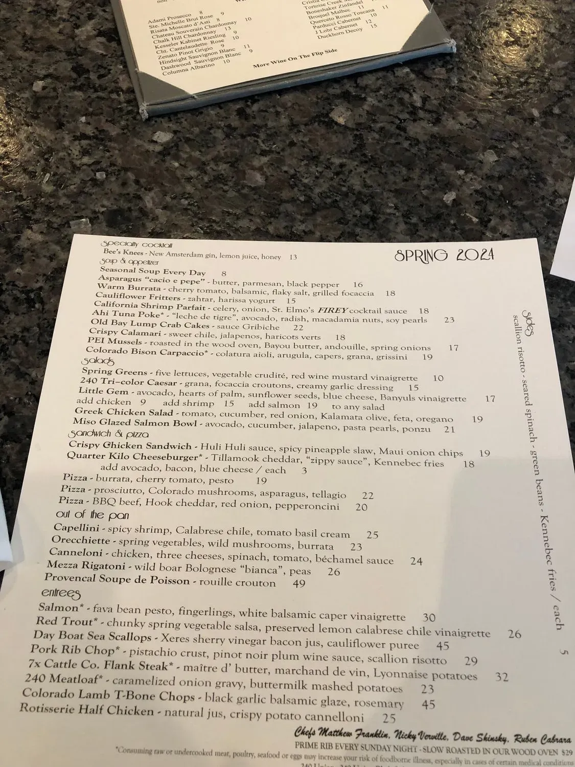 Menu 4