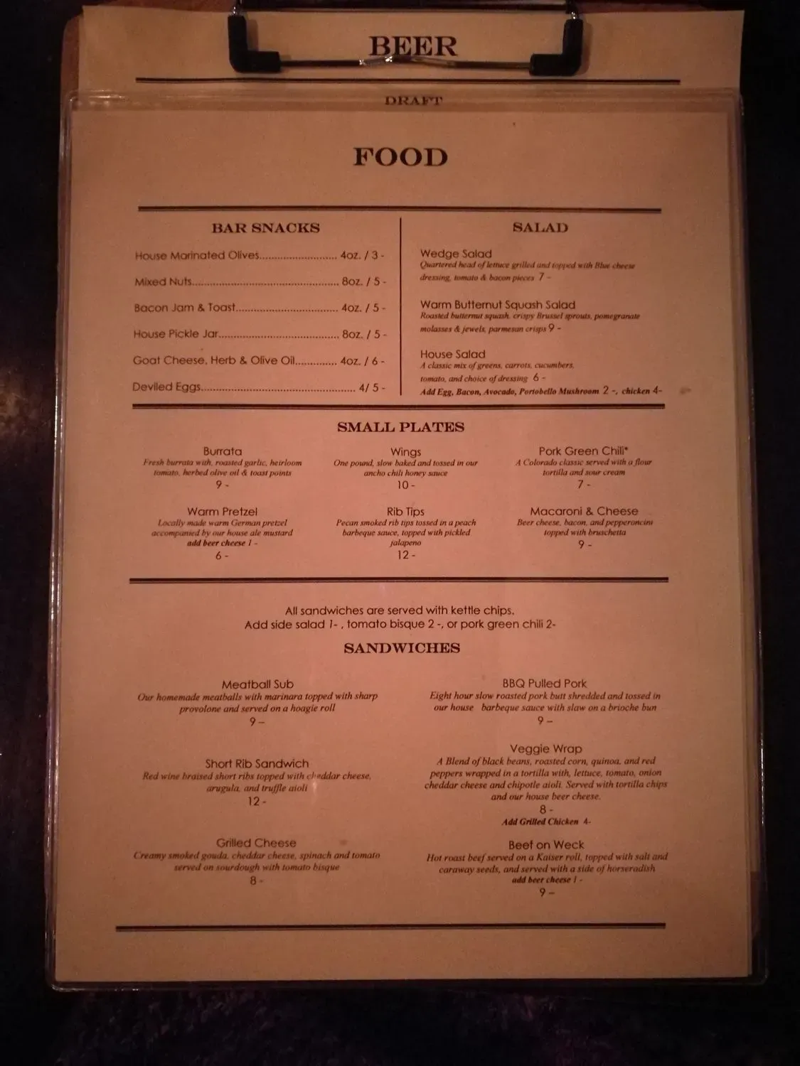 Menu 3