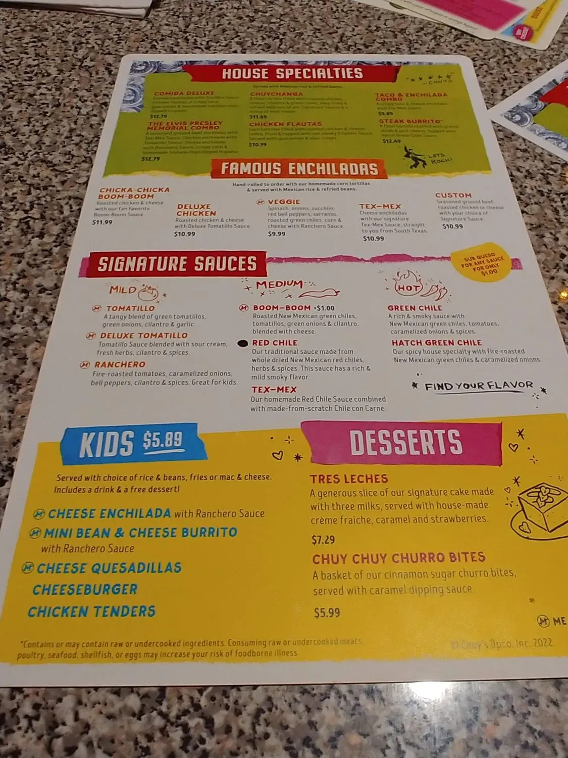 Menu 4