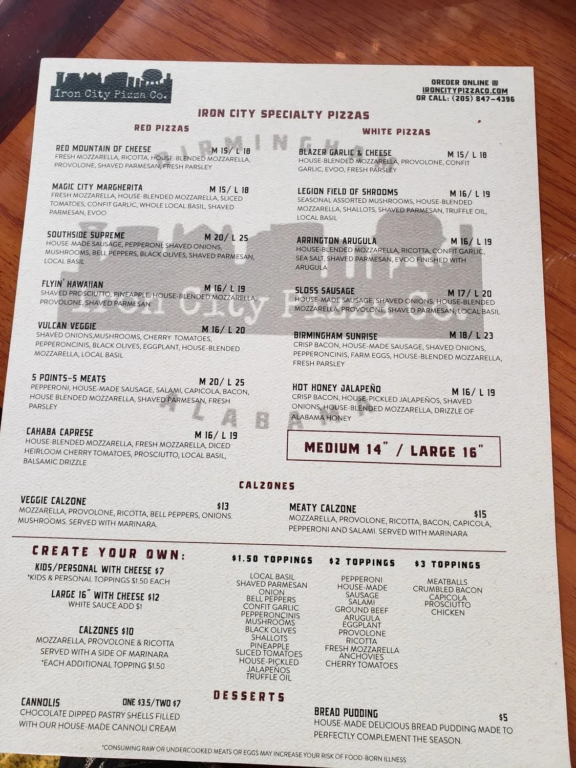 Menu 4