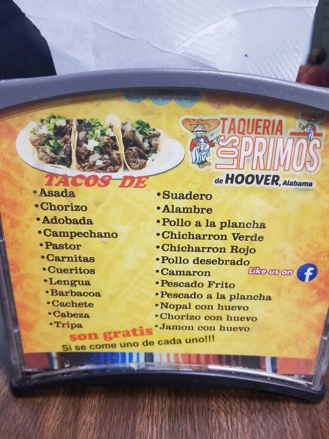 Menu 4