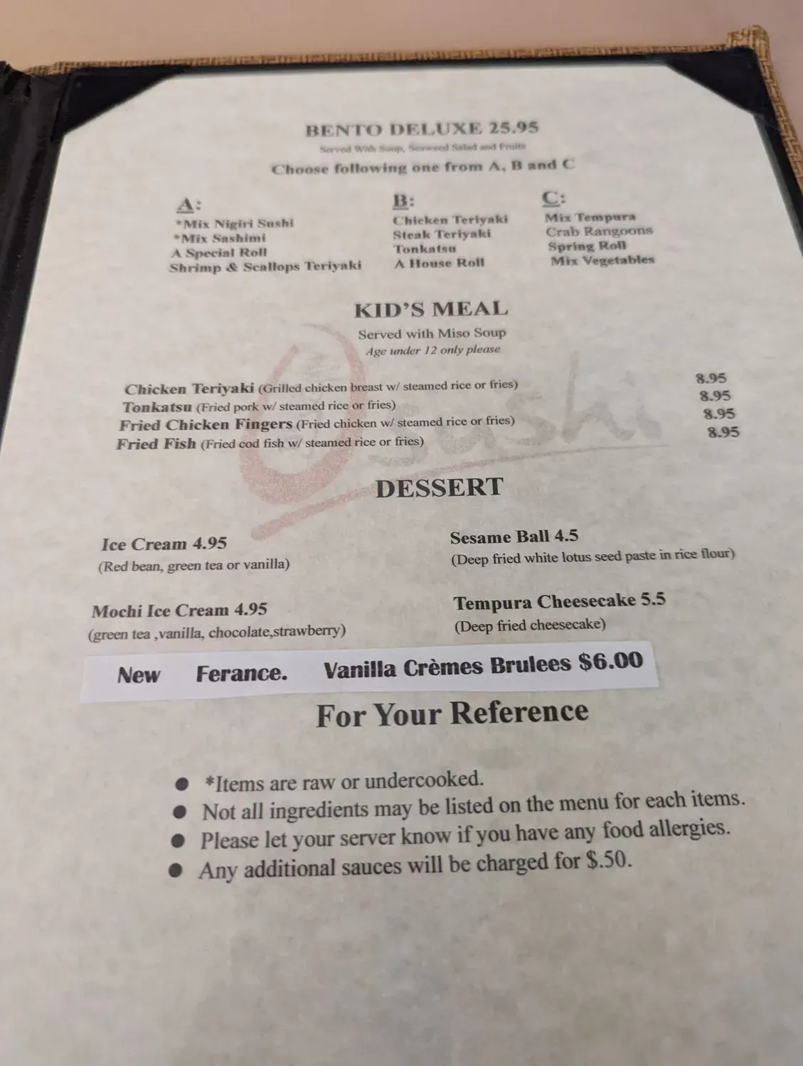 Menu 3