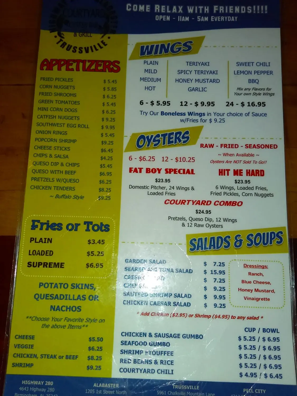 Menu 3