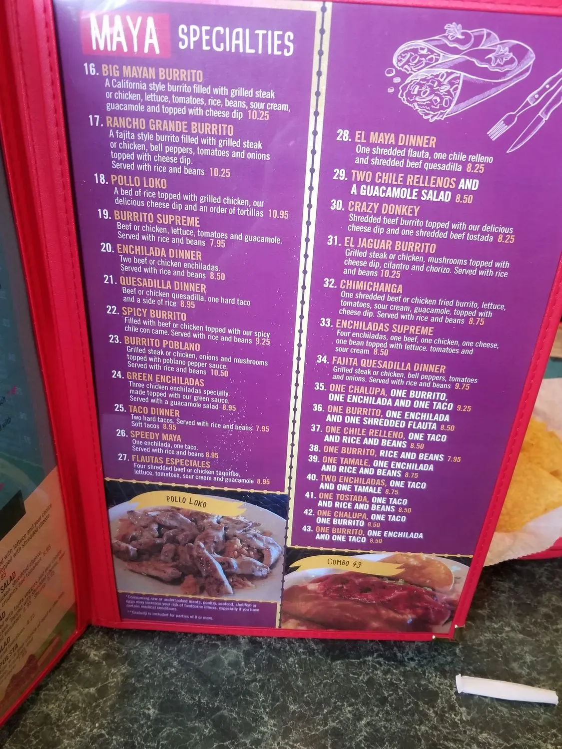 Menu 6