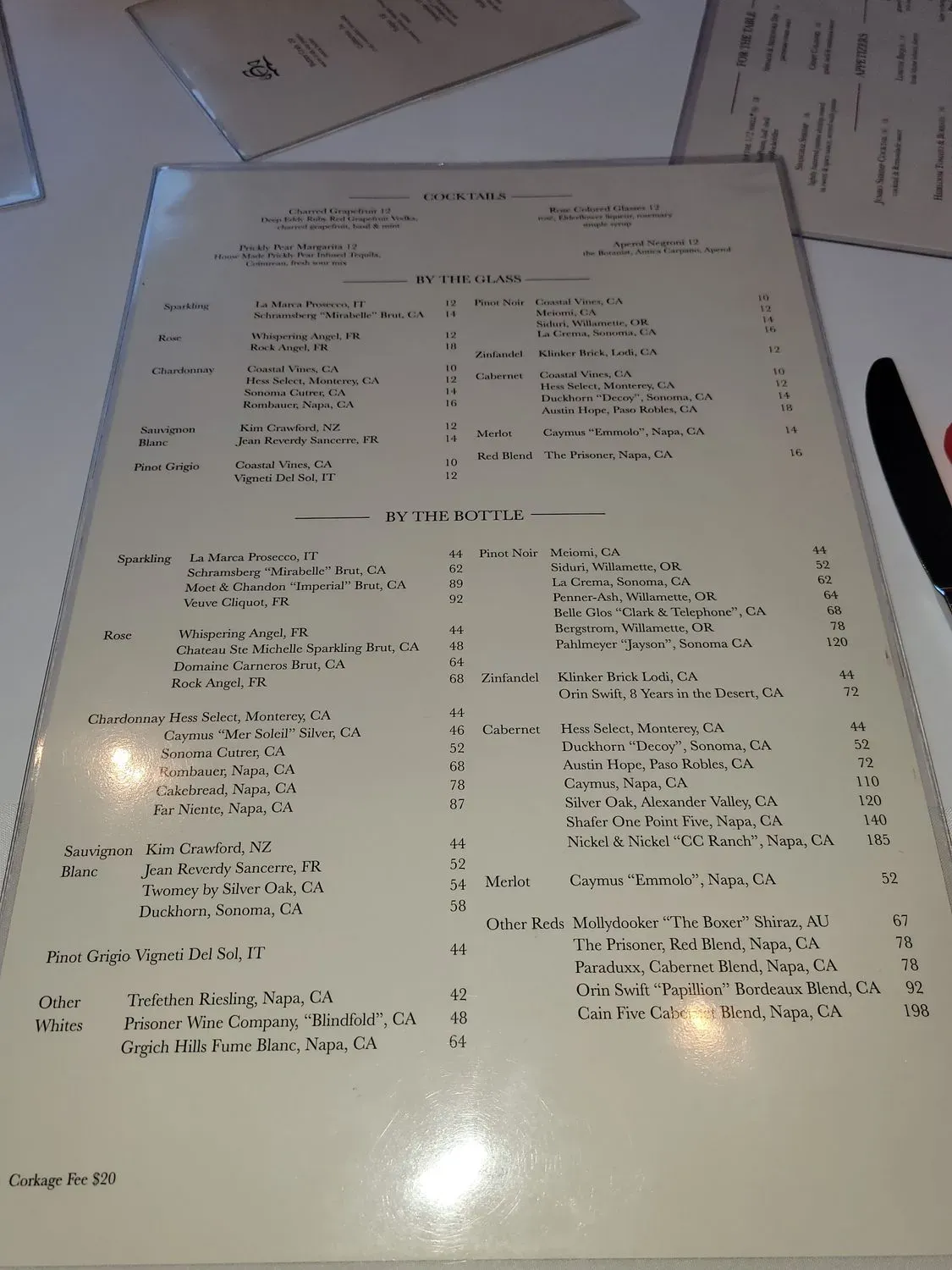 Menu 6