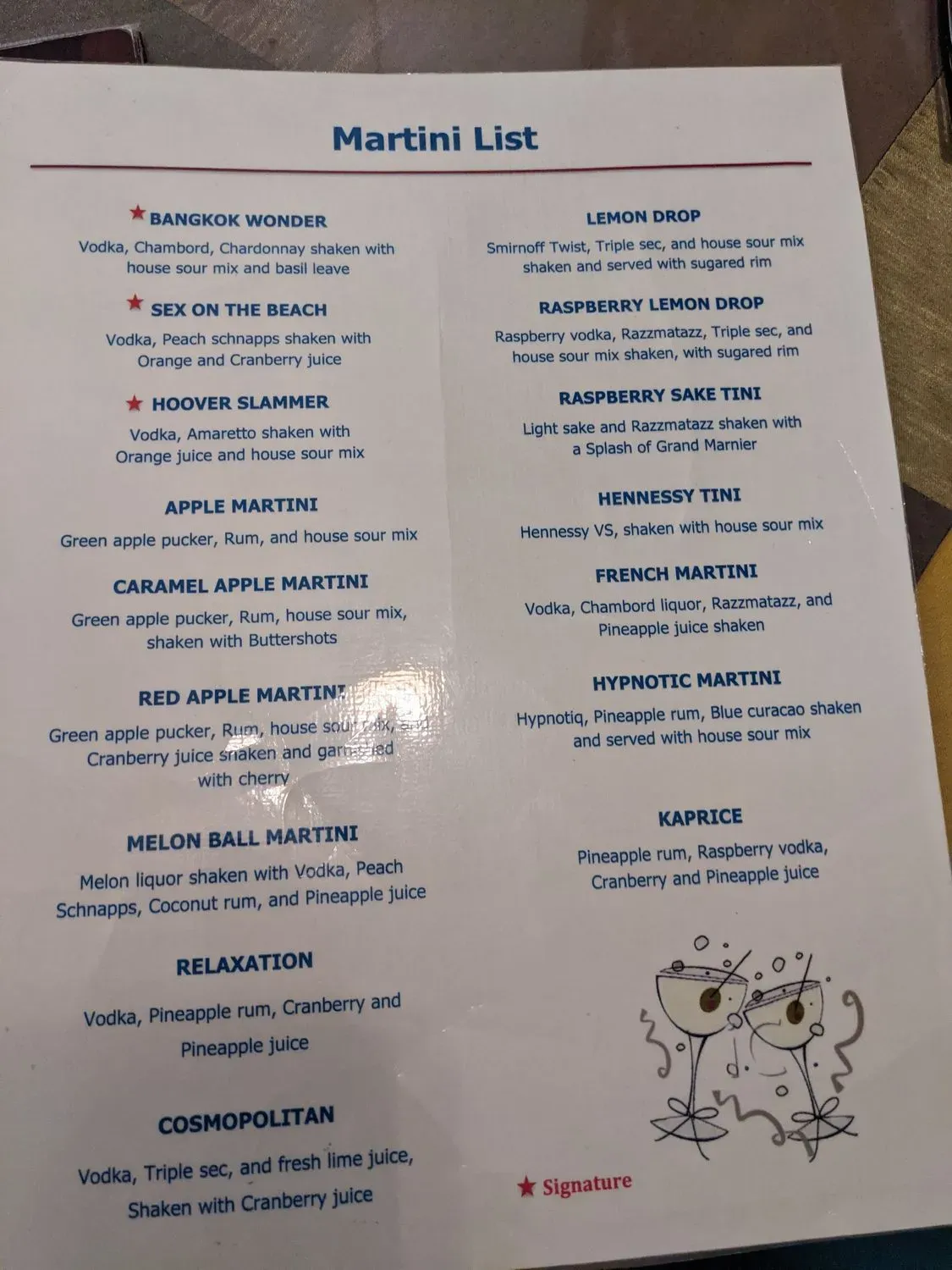 Menu 4