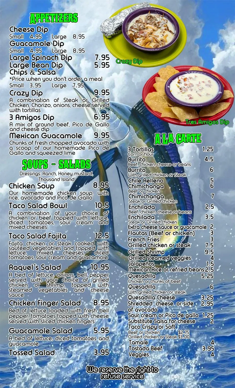 Menu 4