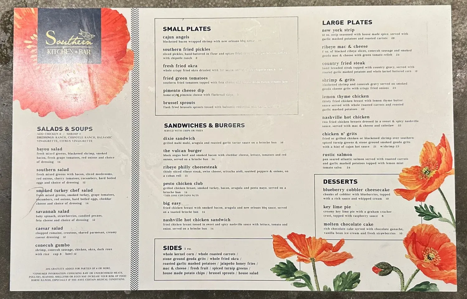 Menu 3