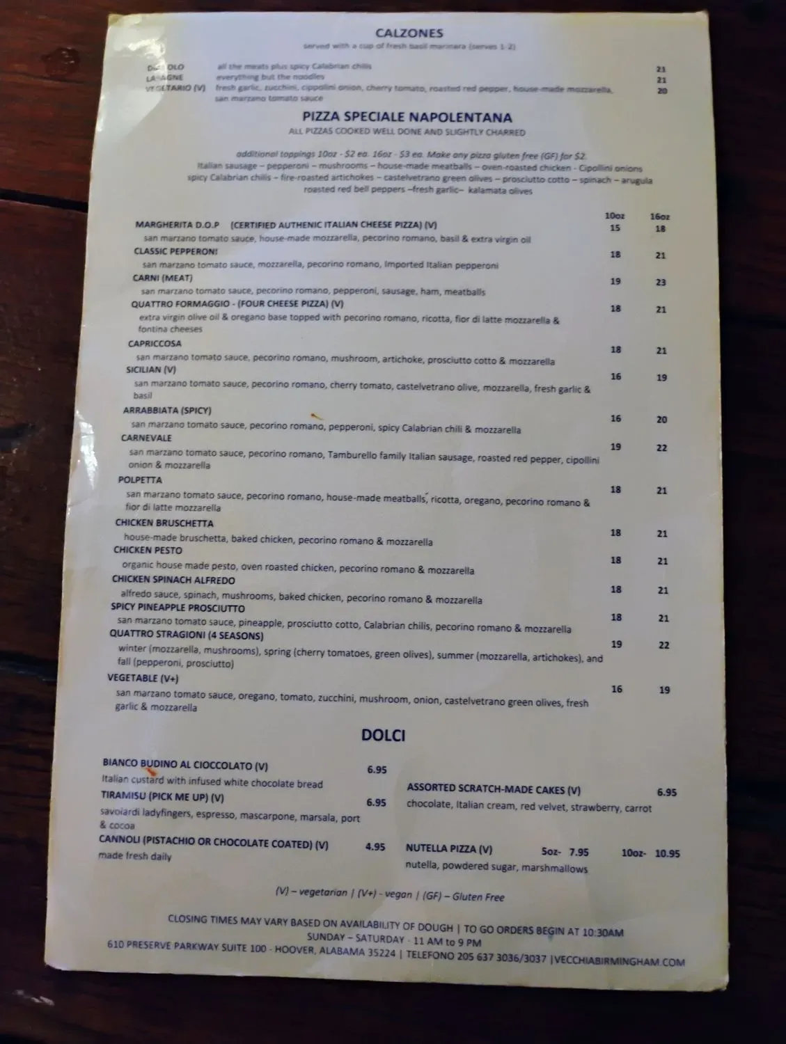 Menu 6