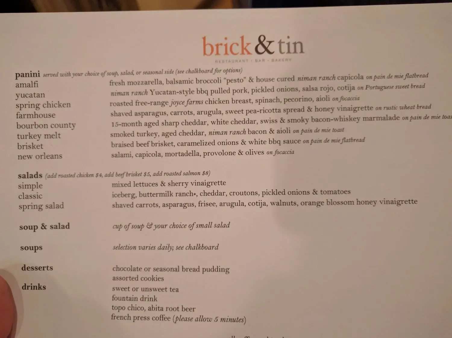 Menu 6