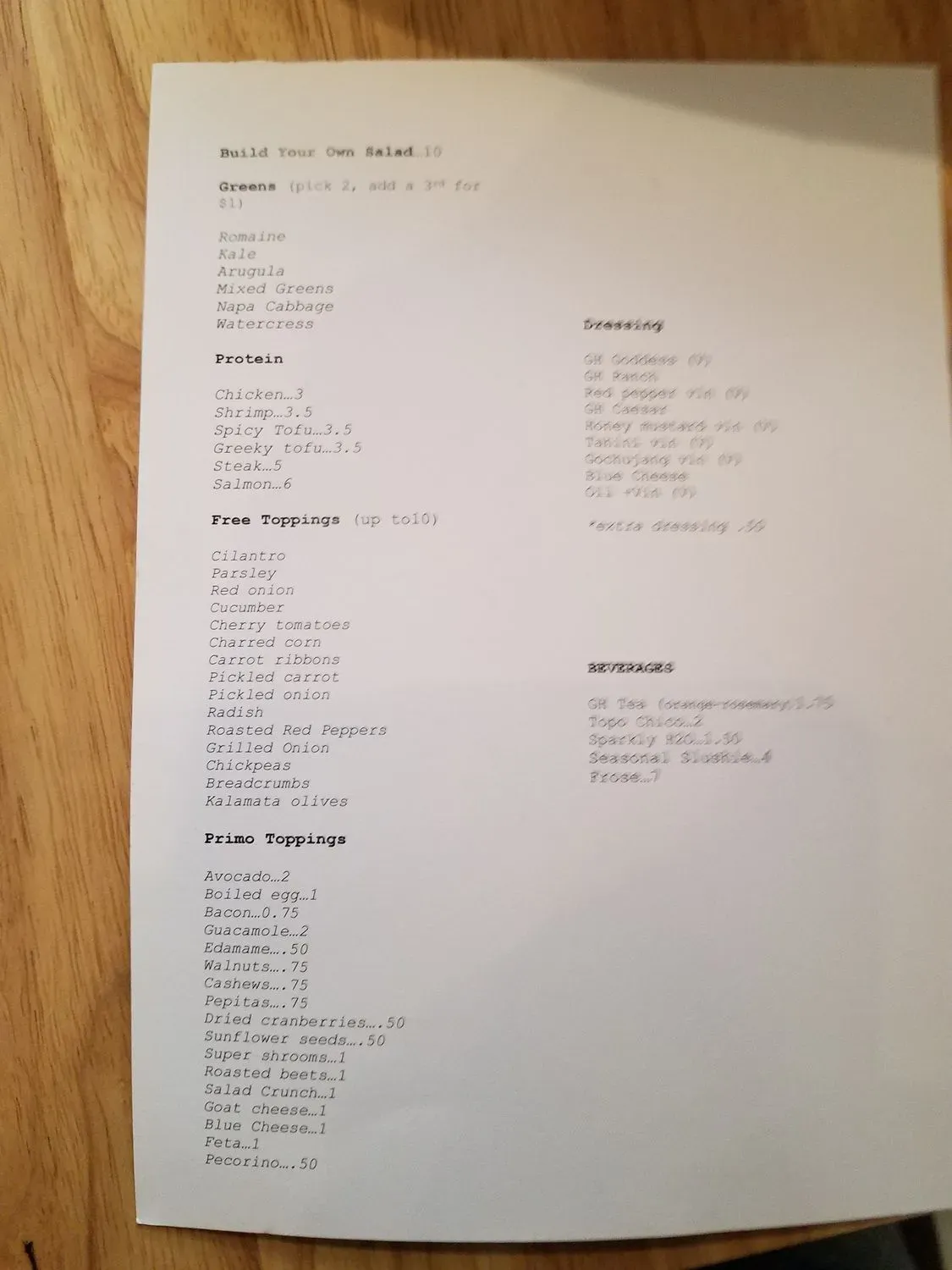 Menu 3