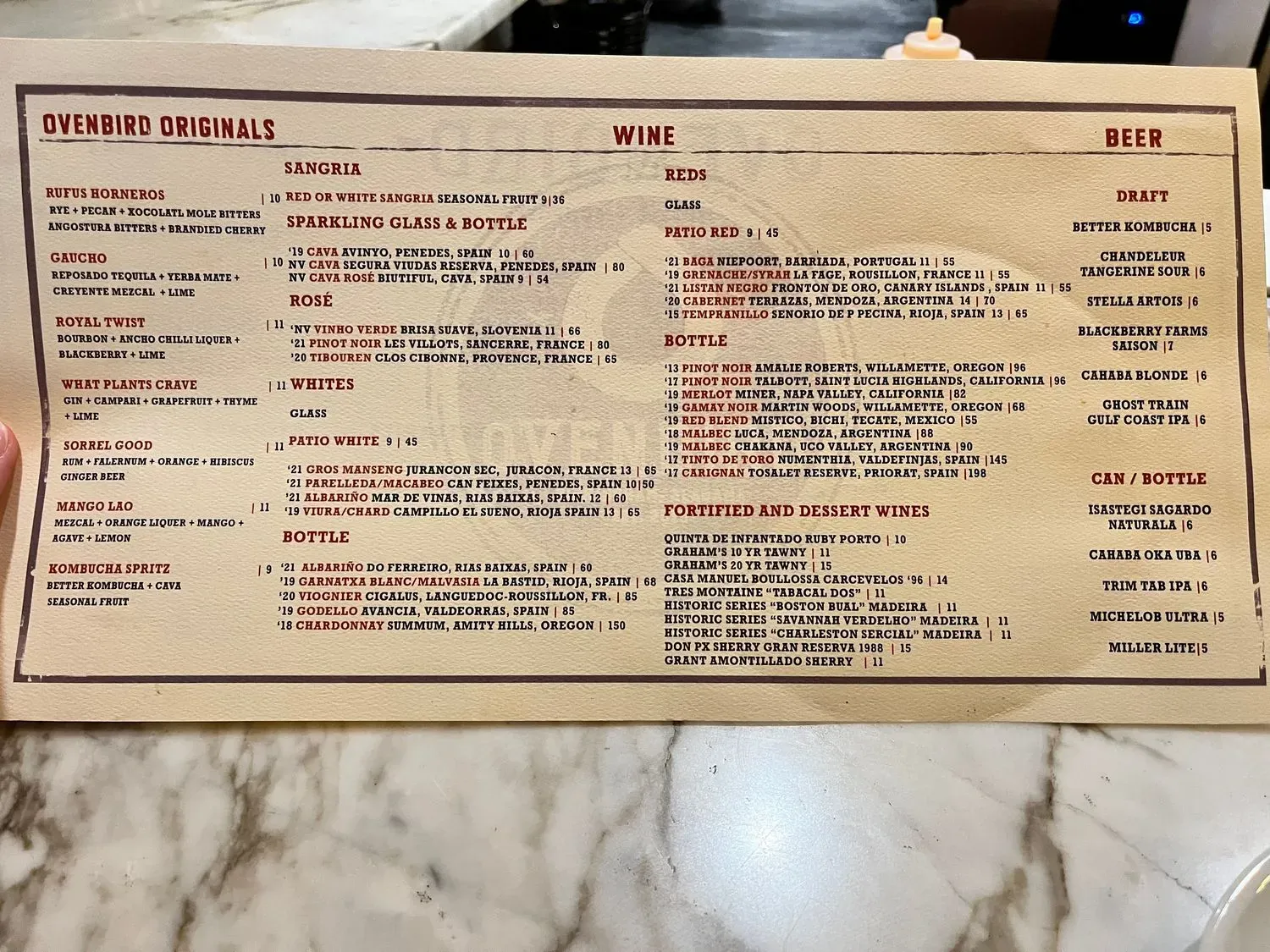 Menu 4