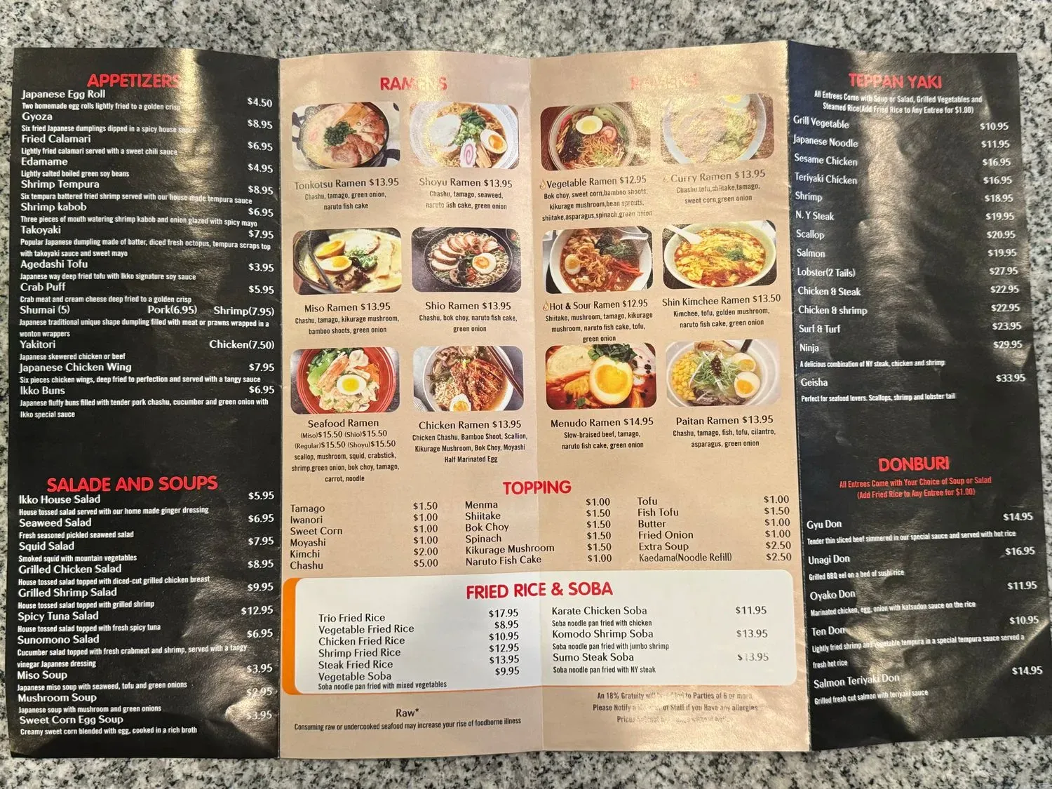 Menu 4