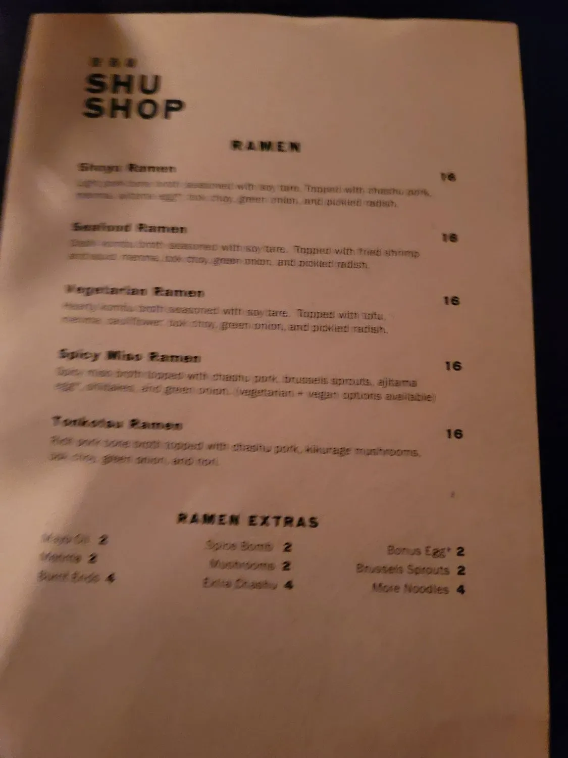 Menu 6