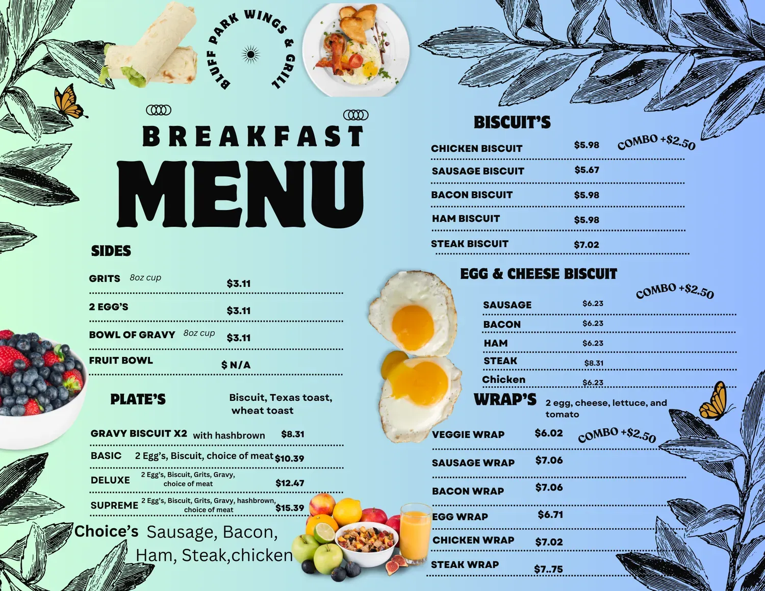 Menu 3