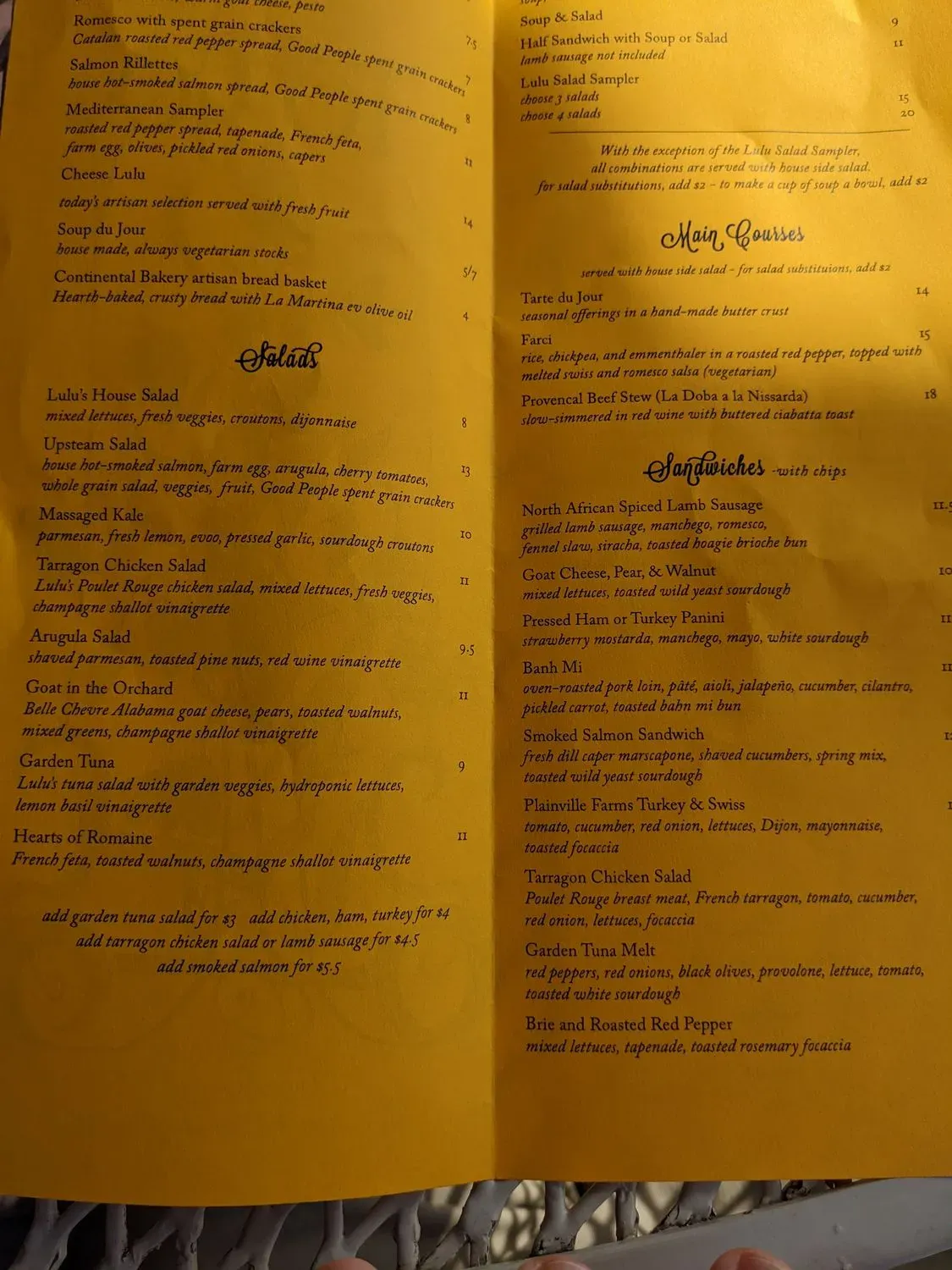 Menu 3