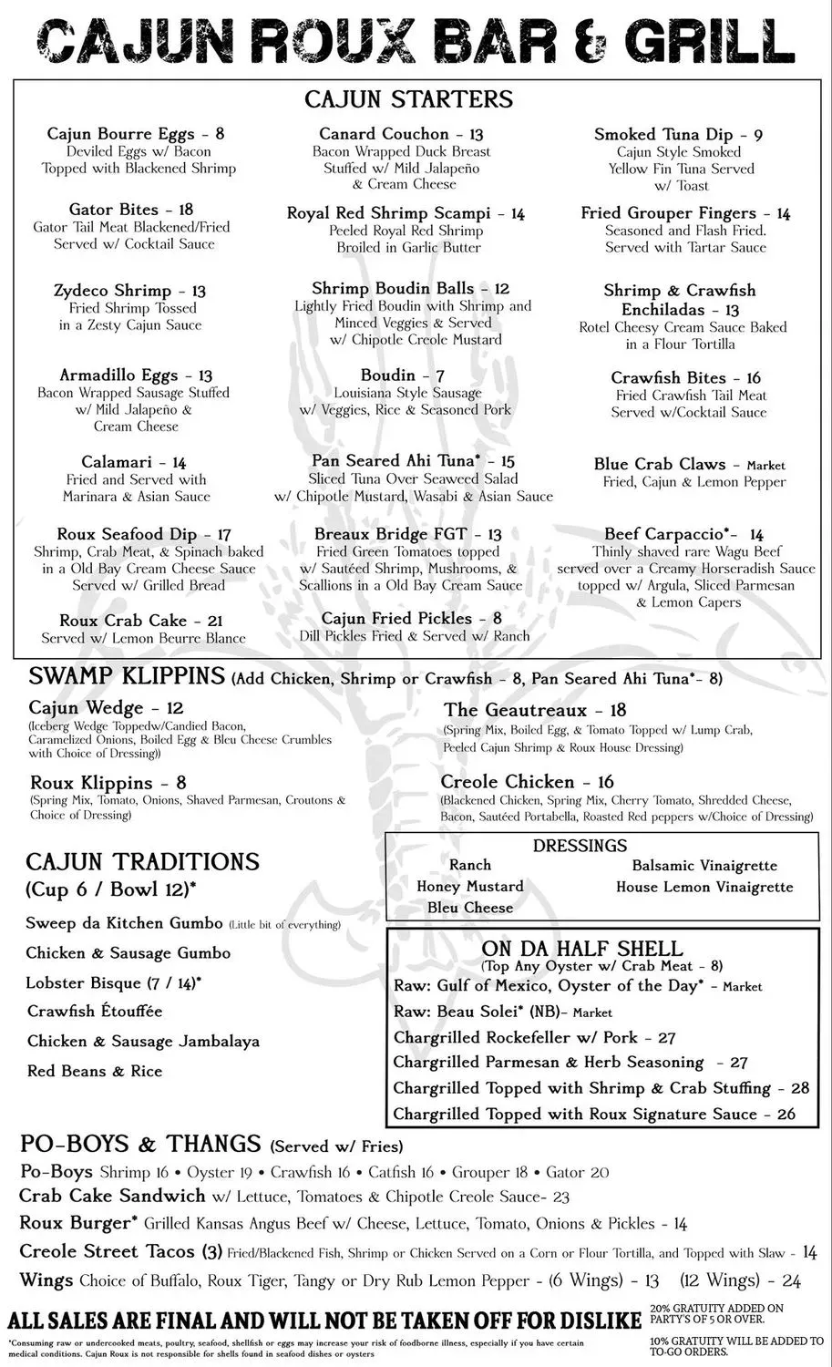 Menu 6