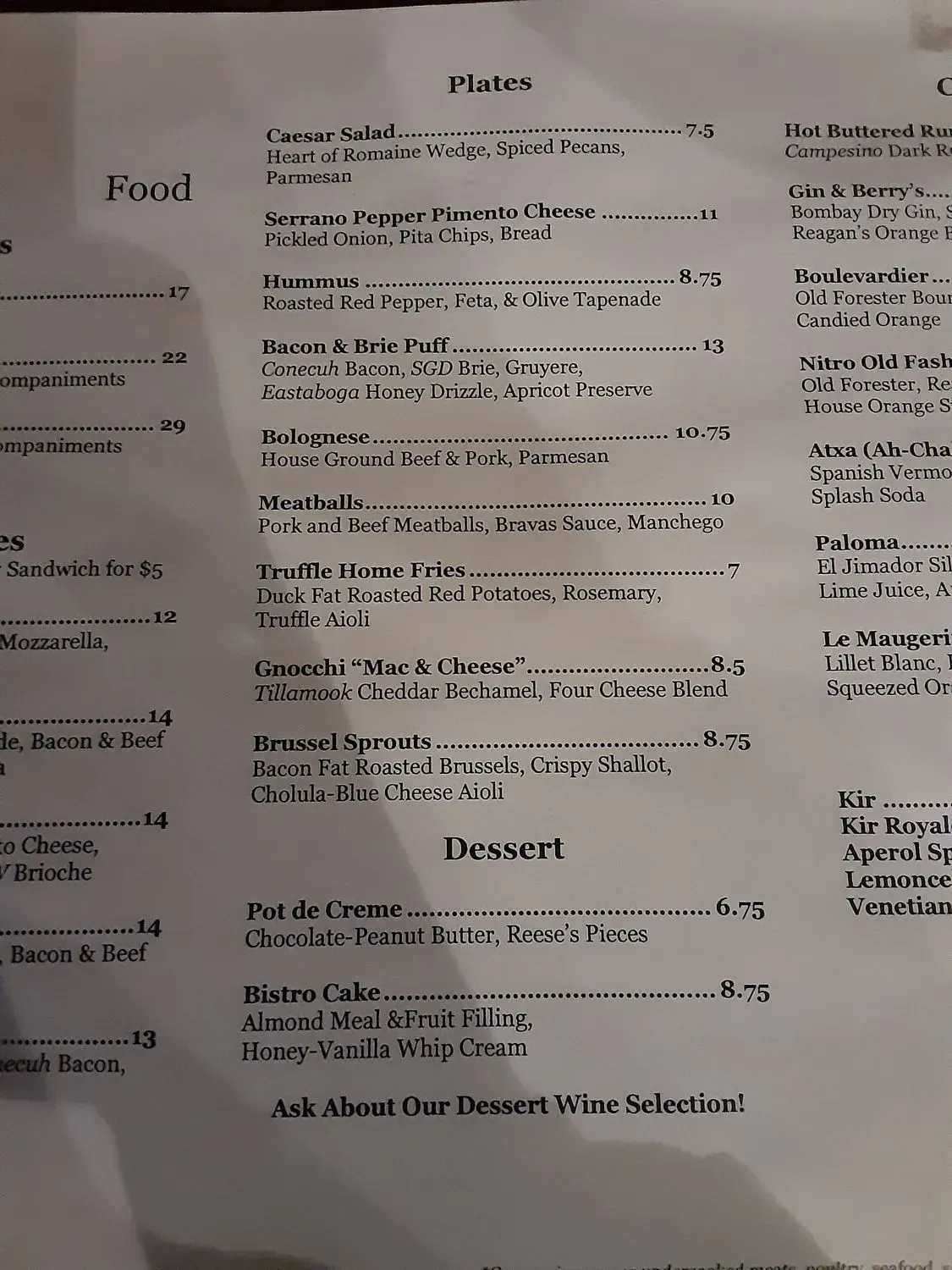 Menu 6