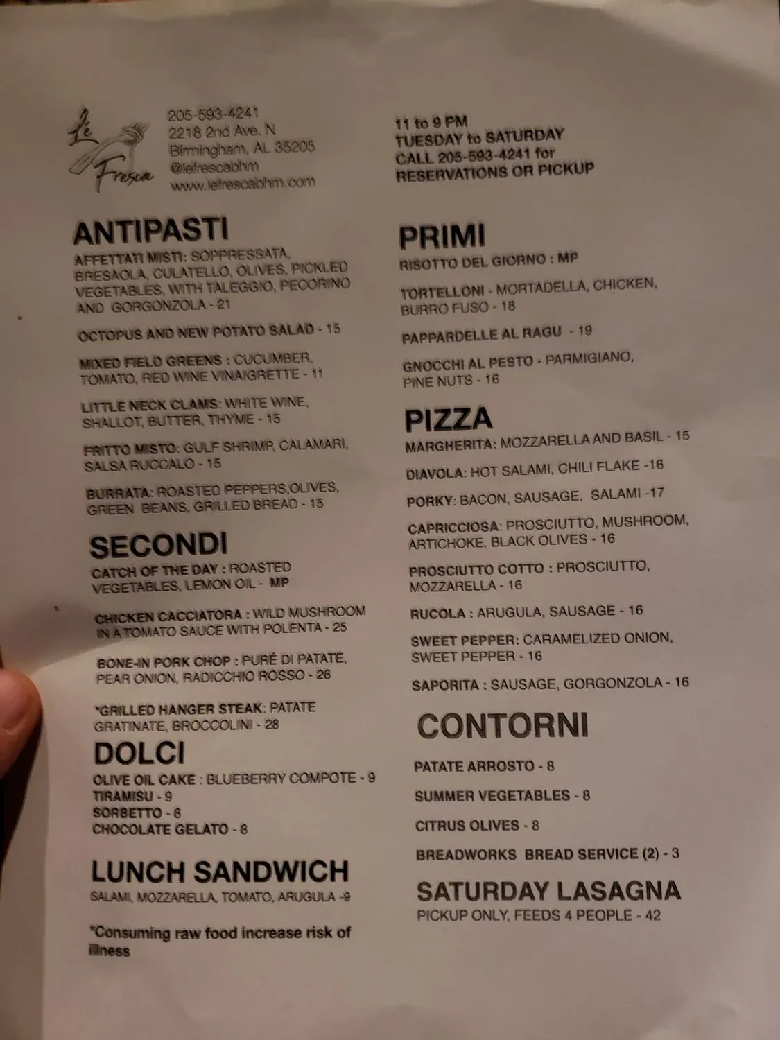 Menu 3